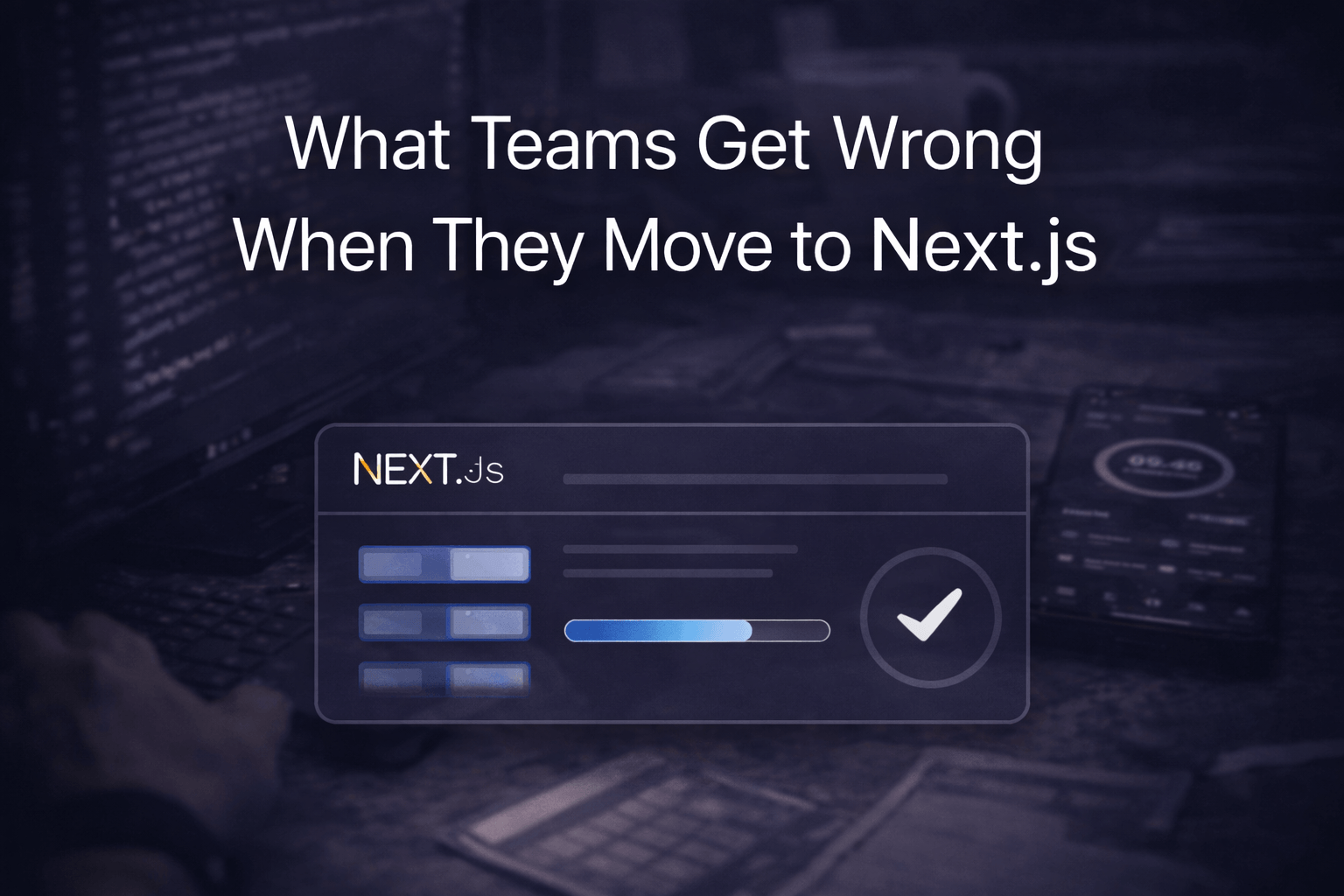 What Teams Get Wrong When They Move to Next.js
